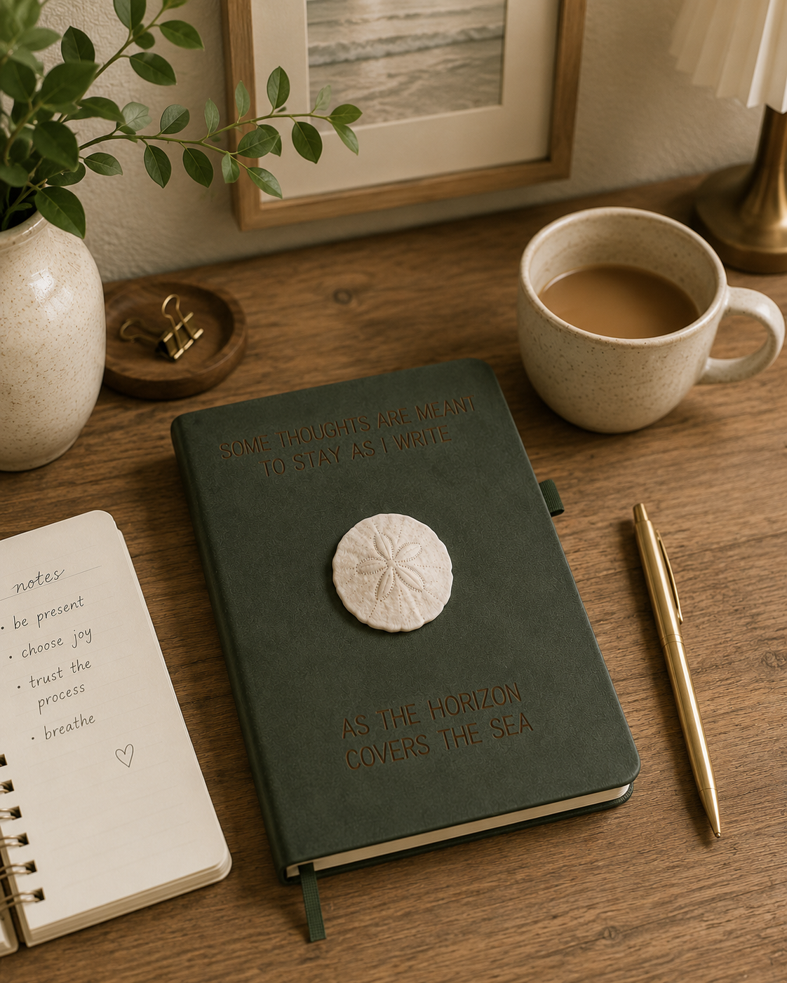 "As the Horizon Covers the Sea" Sand Dollar Journal